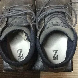 Type Z Men’s Leather Chukka Casual Gray Leather Size 11 Type Z | Shoes | Type Z Mens Leather Chukka Casual Gray  main image 3